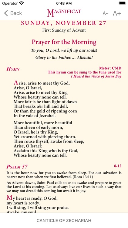 Advent Magnificat 2022