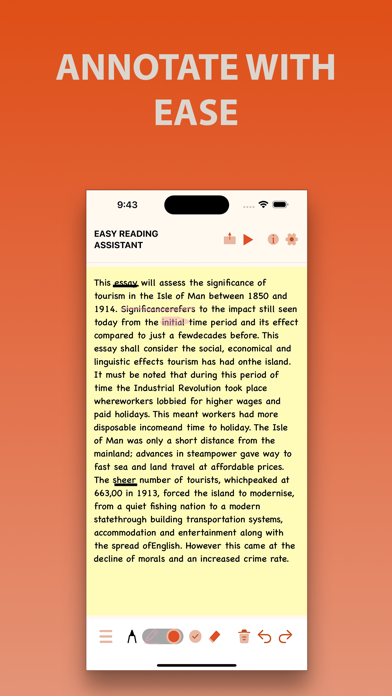 Screenshot #2 pour ERA - Easy Reading Assistant