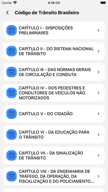 Simulador de provas do Detran screenshot-3