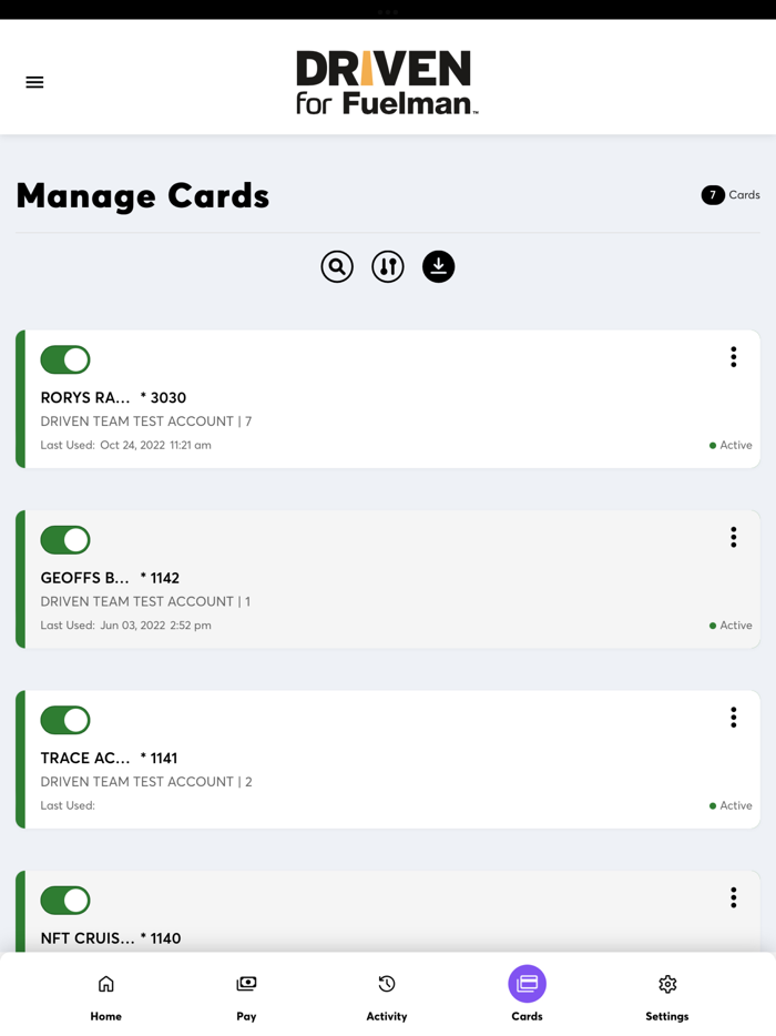 DRIVEN FOR FUELMAN™