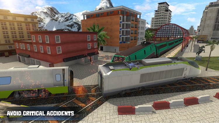 Realistic Train Driver Journey screenshot-3