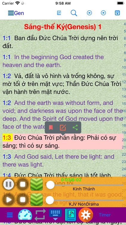 Vietnamese English Audio Bible