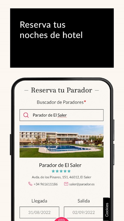 Paradores Hoteles&Restaurantes screenshot-4