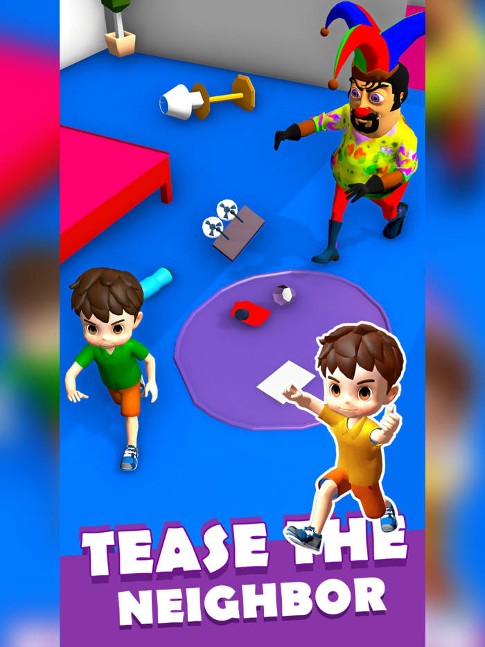 Crazy Neighbor Prank Game