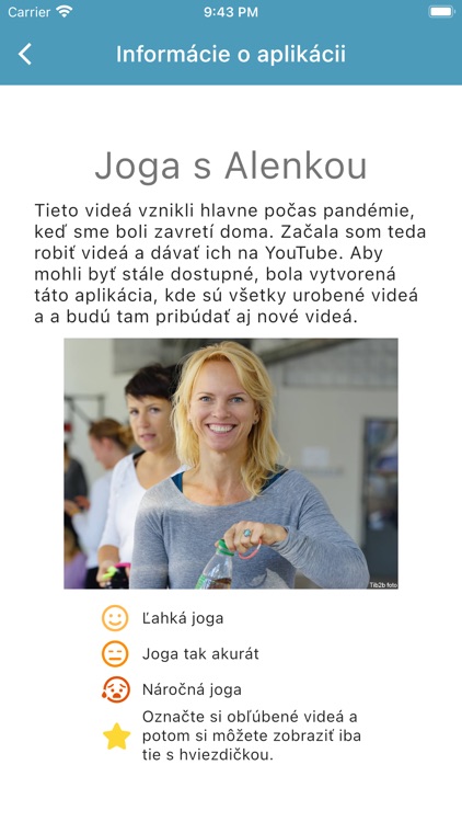 Joga s Alenkou