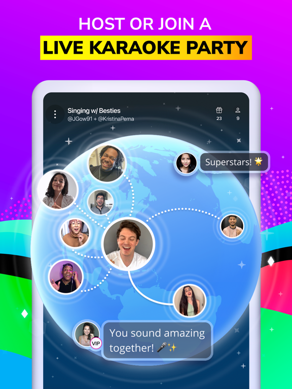 Smule: Karaoke Music Studio iPad app afbeelding 5