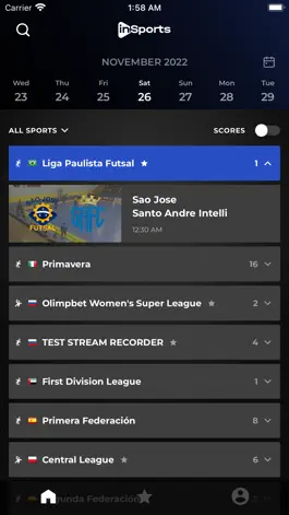 Game screenshot InSports TV apk