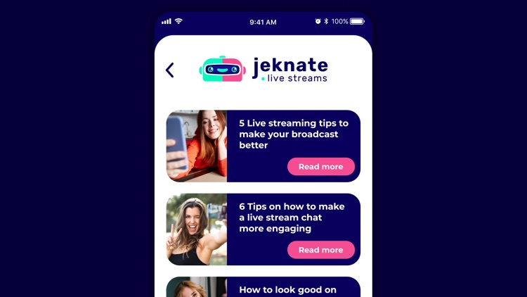 Jeknate live streams screenshot-8