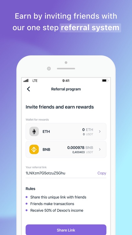 DeXoo: Crypto DeFi wallet screenshot-5