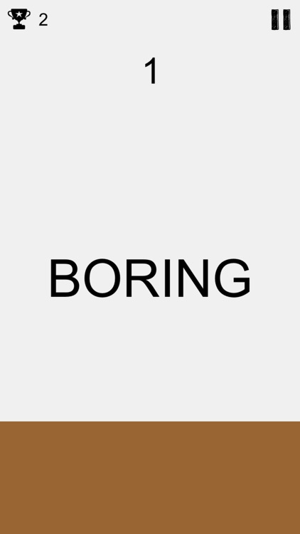 The Boring Game: Not So Boring