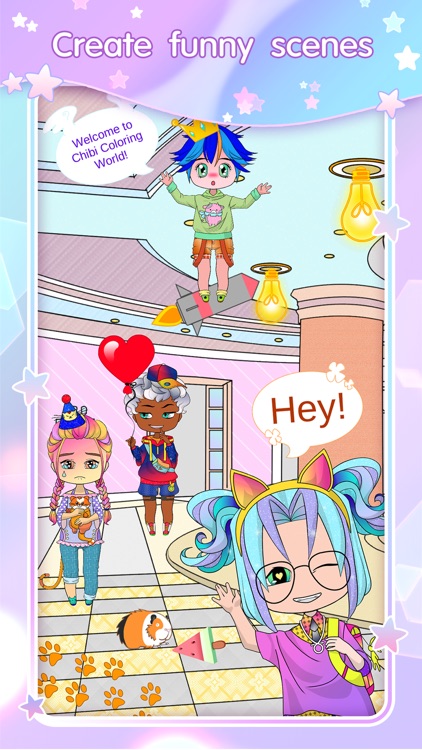 Chibi Doll Coloring & Dress Up screenshot-6