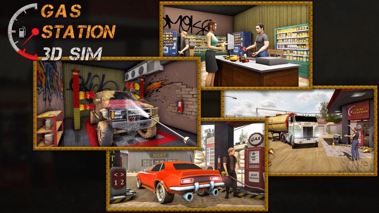 Gas Station Games Simulator 3D screenshot-4