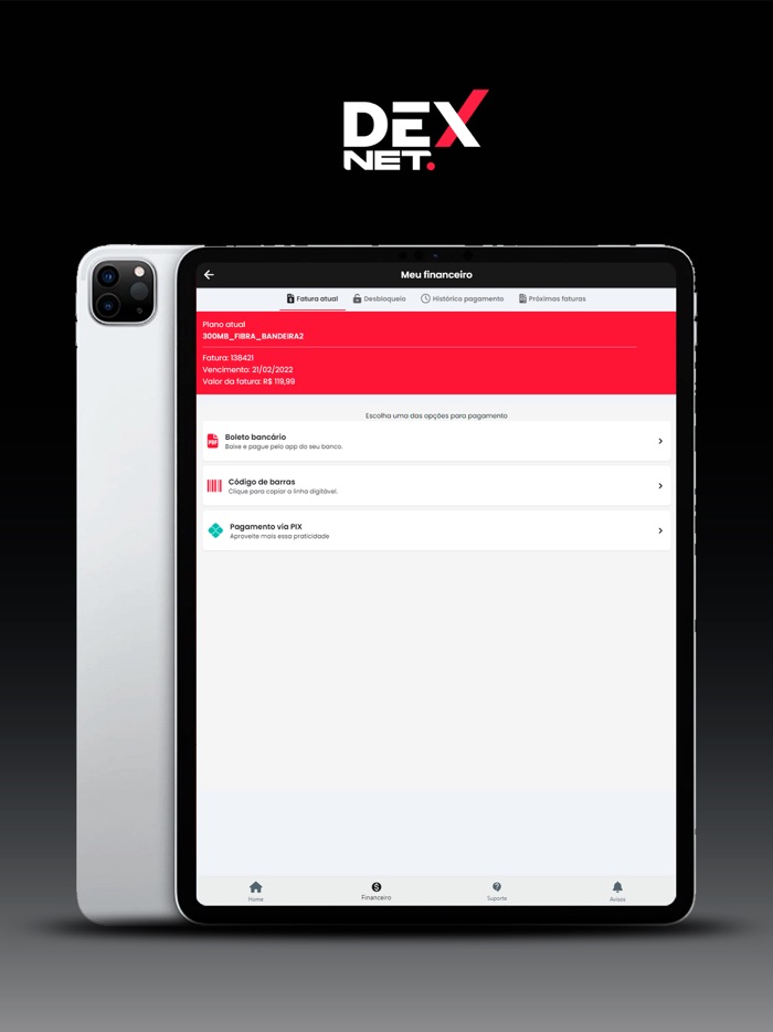 DexNet Telecom - App Suporte