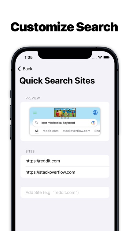 BetterSearch for Safari