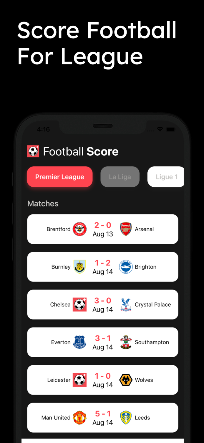 Football Scores Live