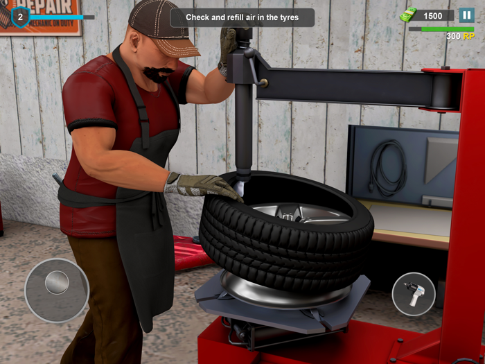 Tire Shop - Car Mechanic Games