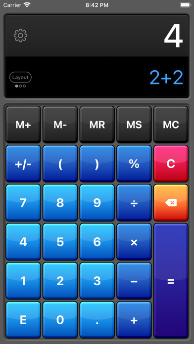 Calculator HD Pro screenshot1