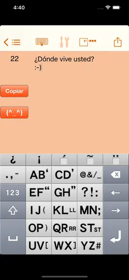 Game screenshot AEI Keyboard Note Spanish mod apk
