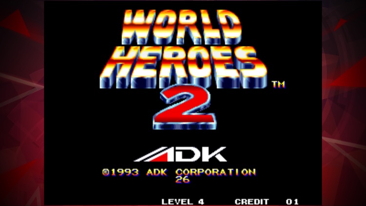 WORLD HEROES 2 ACA NEOGEO