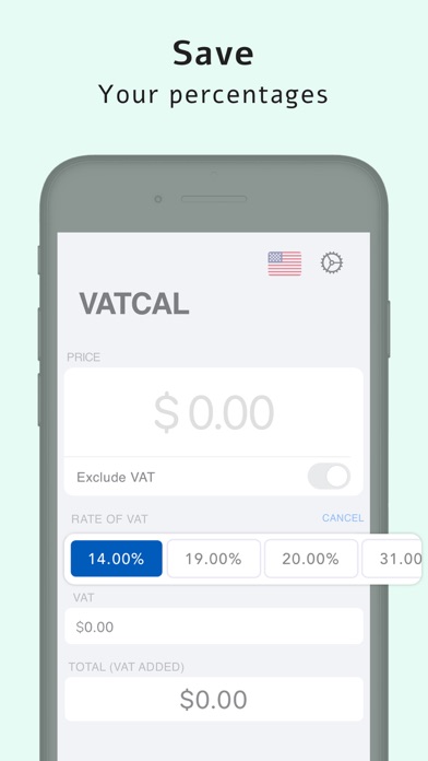 VATCAL - V.A.T.|VAT calculator screenshot 4