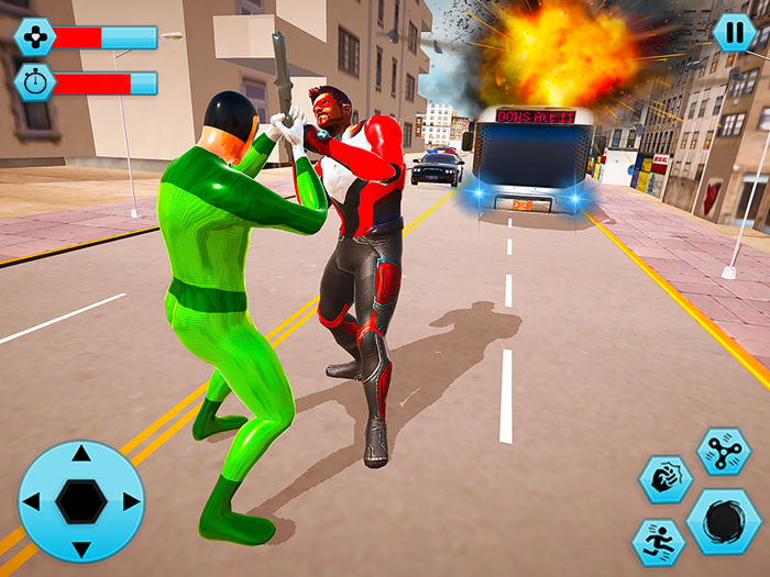 Rope Superhero Mad City Crime