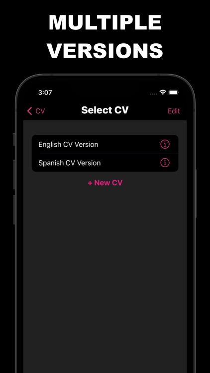 GoodCV - Curriculum Vitae PDF screenshot-6