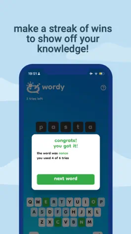 Game screenshot wordy - word guesser game hack