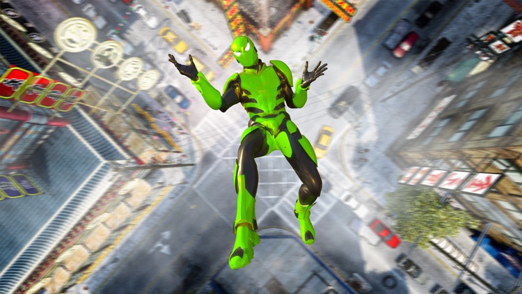 Flying Spider Crime City Games screenshot-5