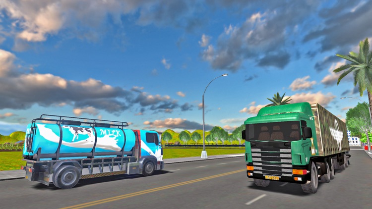 US Cargo Truck Simulator Game screenshot-3