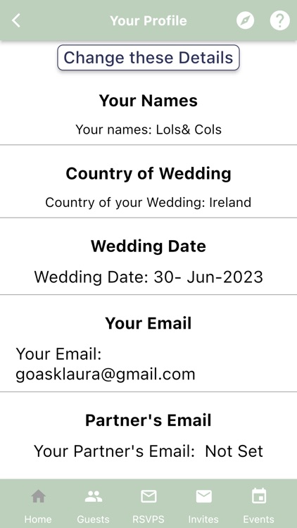Be Our Guest Wedding App screenshot-5