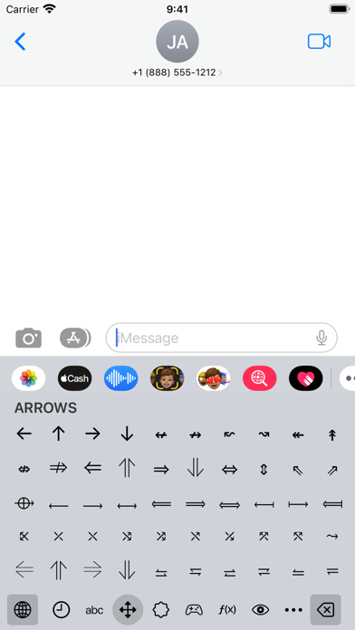 Uniboard: Symbol Keyboard screenshot 2