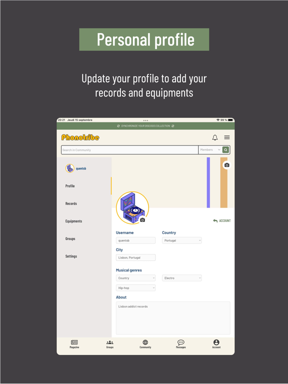 Screenshot #4 pour Phonotribe