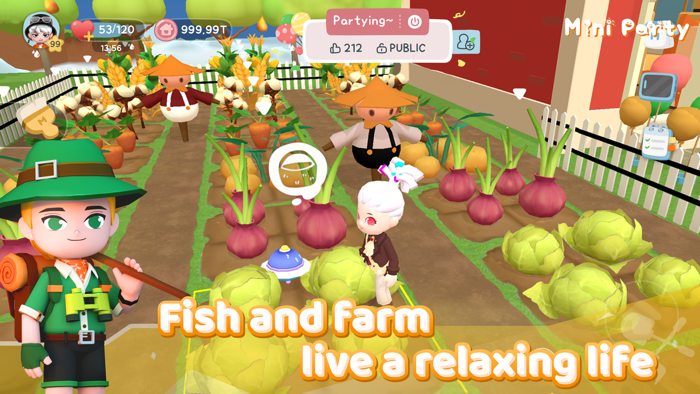 Mini Party - 3D Virtual World