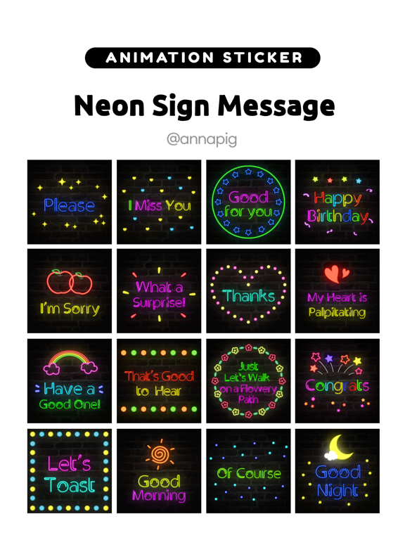 Neon Sign Message screenshot 4