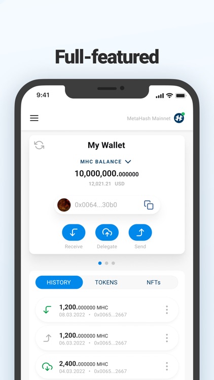 #MetaHash Wallet