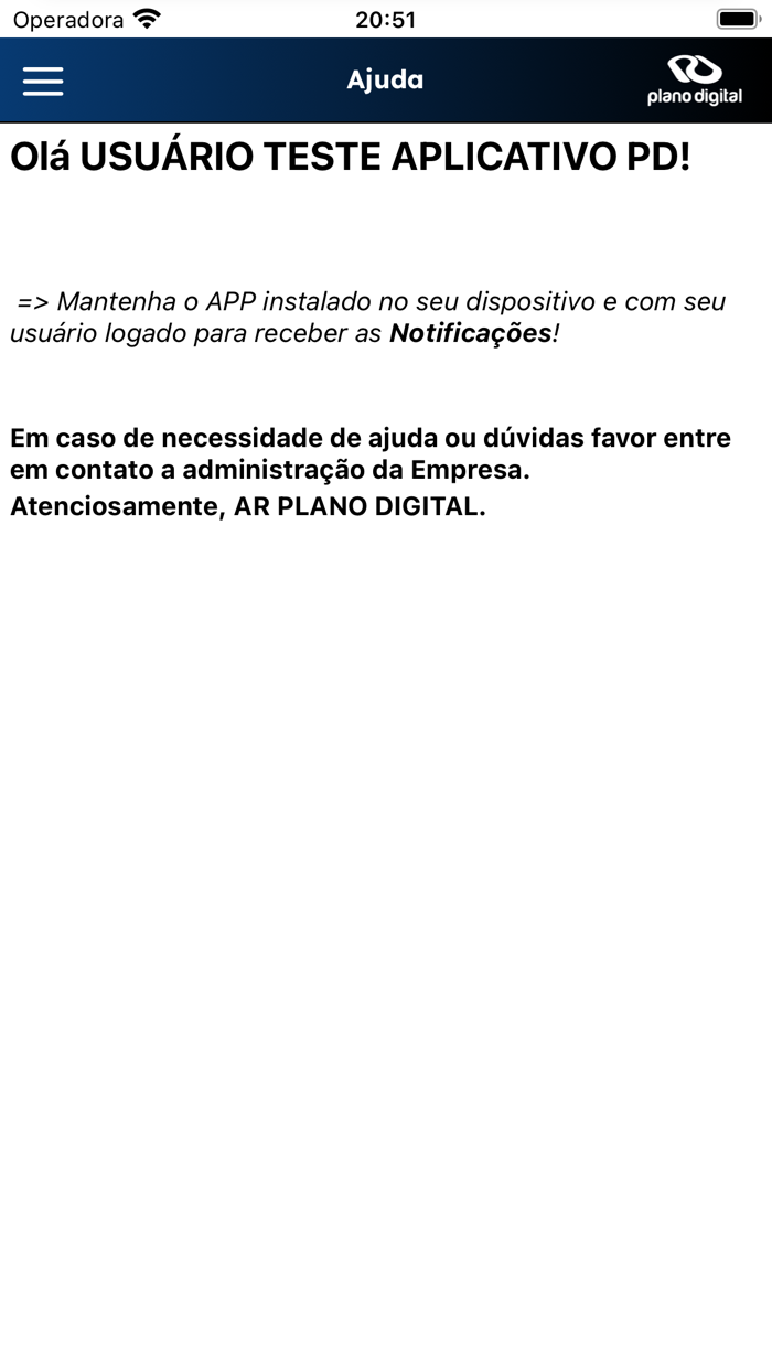 Portal da Plano Digital