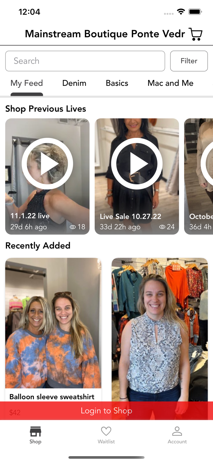 Mainstream Boutique Ponte Vedr