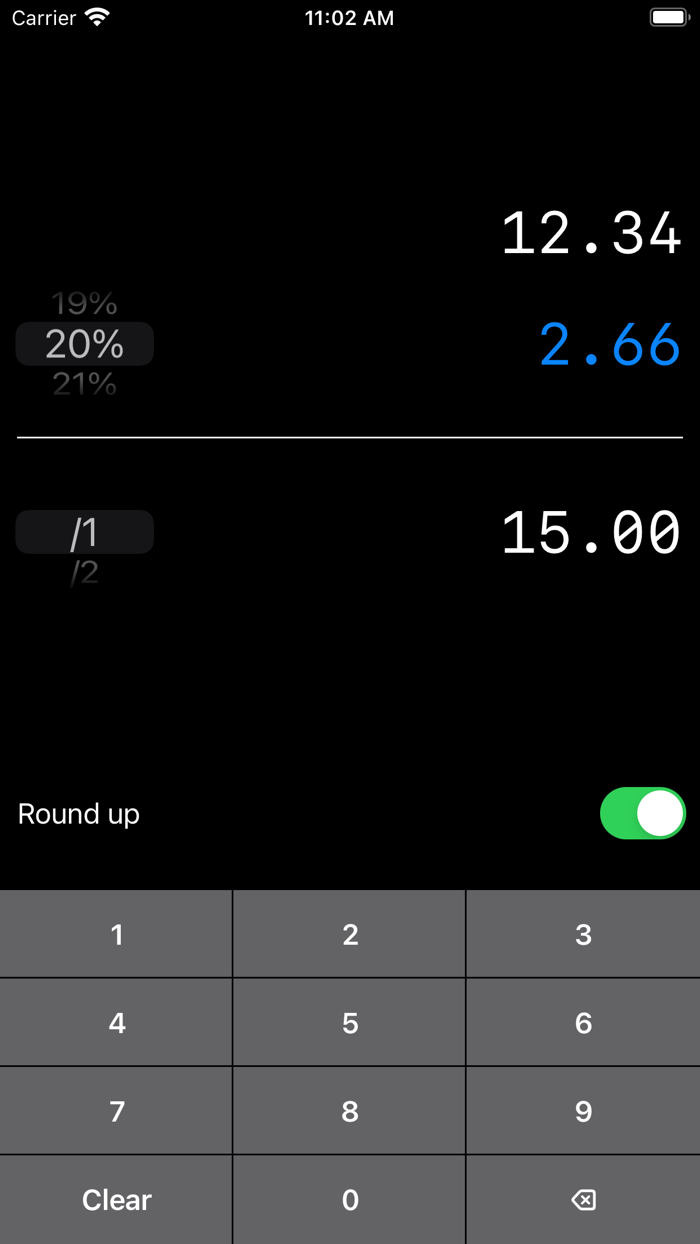 Easy and Quick Tip Calculator