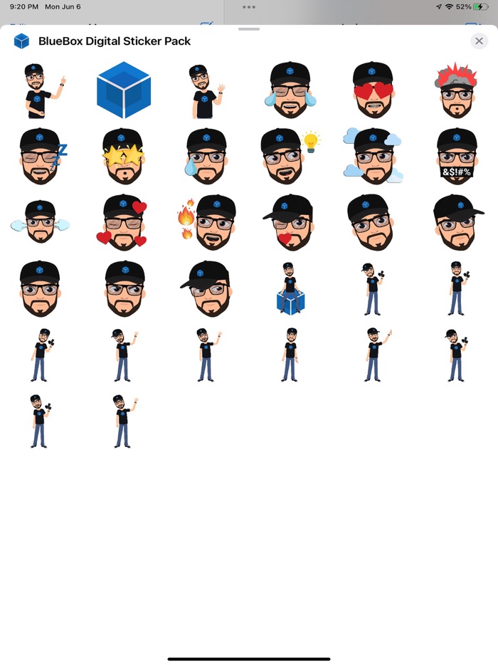 BlueBox Sticker Pack