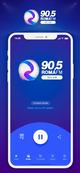 Game screenshot Rádio Roma FM - Belém apk