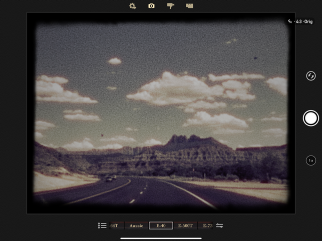 ‎Captura de pantalla de cámara vintage de 8 mm