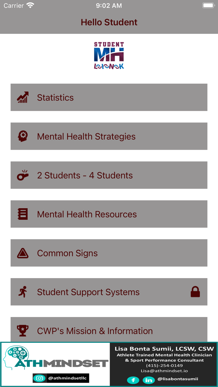 Student Mental Health Link