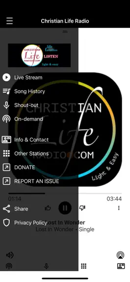 Game screenshot Christian Life Radio apk