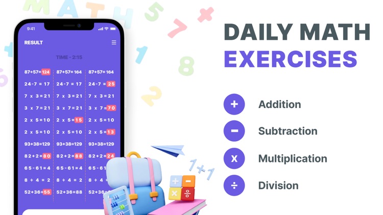 Math Games - Learn math App