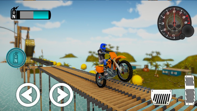 Moto Bike Skill Racing Stunt