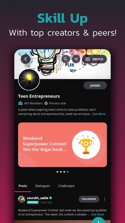 Uable - Social App For Teens screenshot-3