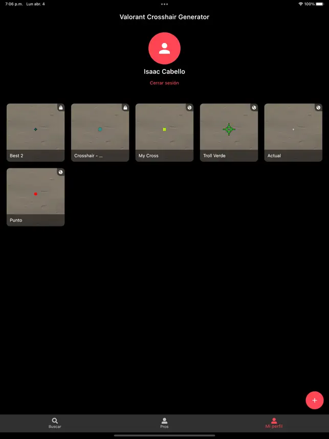 Captura de Pantalla 3 Val Crosshair Generator iphone