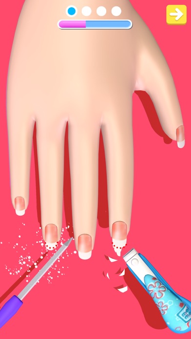 Nail Salon Games Acrylic Nails Screenshot on iOS