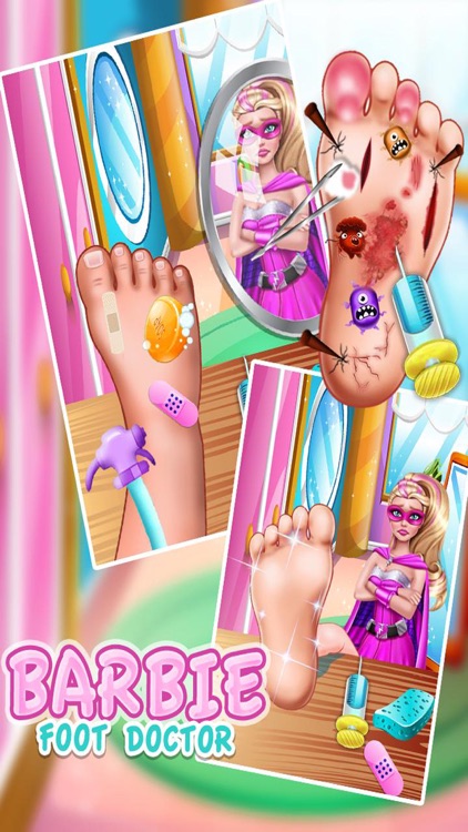 BARBIE Foot Doctor Caring