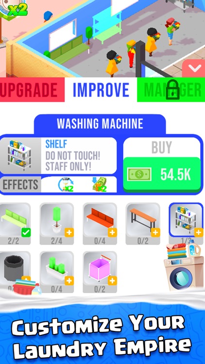 Idle Laundry 3D screenshot-3